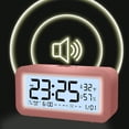 thumbnail image 4 of Outils de Sculpture Horloge Électronique Numérique Affichage LED Horloge Électronique Stéréo Affichage Numérique Réveil avec Répétition Changement 12/24 H Compte à Rebours, 4 of 8