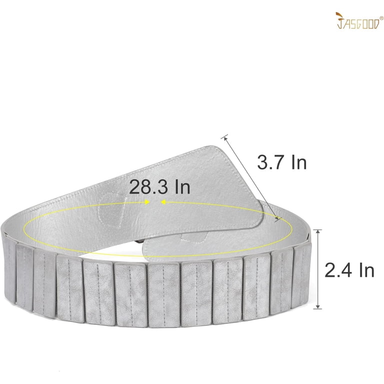 Women\'s Wide Elastic Stretch Waist Belt Adjustable Snake Pattern Dress Belt Wide Elastic Stretch Waist Belt Women main image 2
