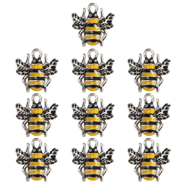 Bonitos Colgantes De Abeja, Colgantes De Abeja Con Goteo De Aceite En Forma De Abeja, Adornos Para Hacer Joyas Para Pulseras Y Collares ANGGREK Otros
