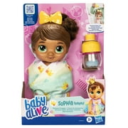 Baby Alive Shampoo Snuggle Sophia Sparkle Brown Hair Water Baby Doll