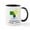 White/Black Inside, variant on CafePress - Pythagorean Theorem Mug - 11 oz Ceramic Mug - Novelty Coffee Tea Cup