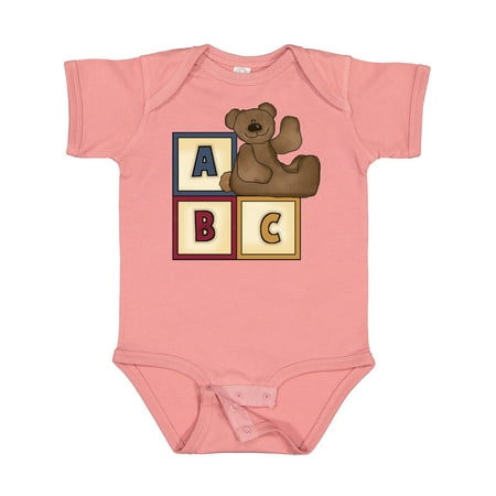 

Inktastic ABC BEAR Gift Baby Boy Bodysuit