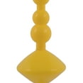 thumbnail image 4 of Vickerman 12" Yellow Shiny Cupola Finial. This long finial ornament adds depth and texture to any holiday decorating project. Made with shatterproof plastic. Includes 3 pieces per bag., 4 of 5