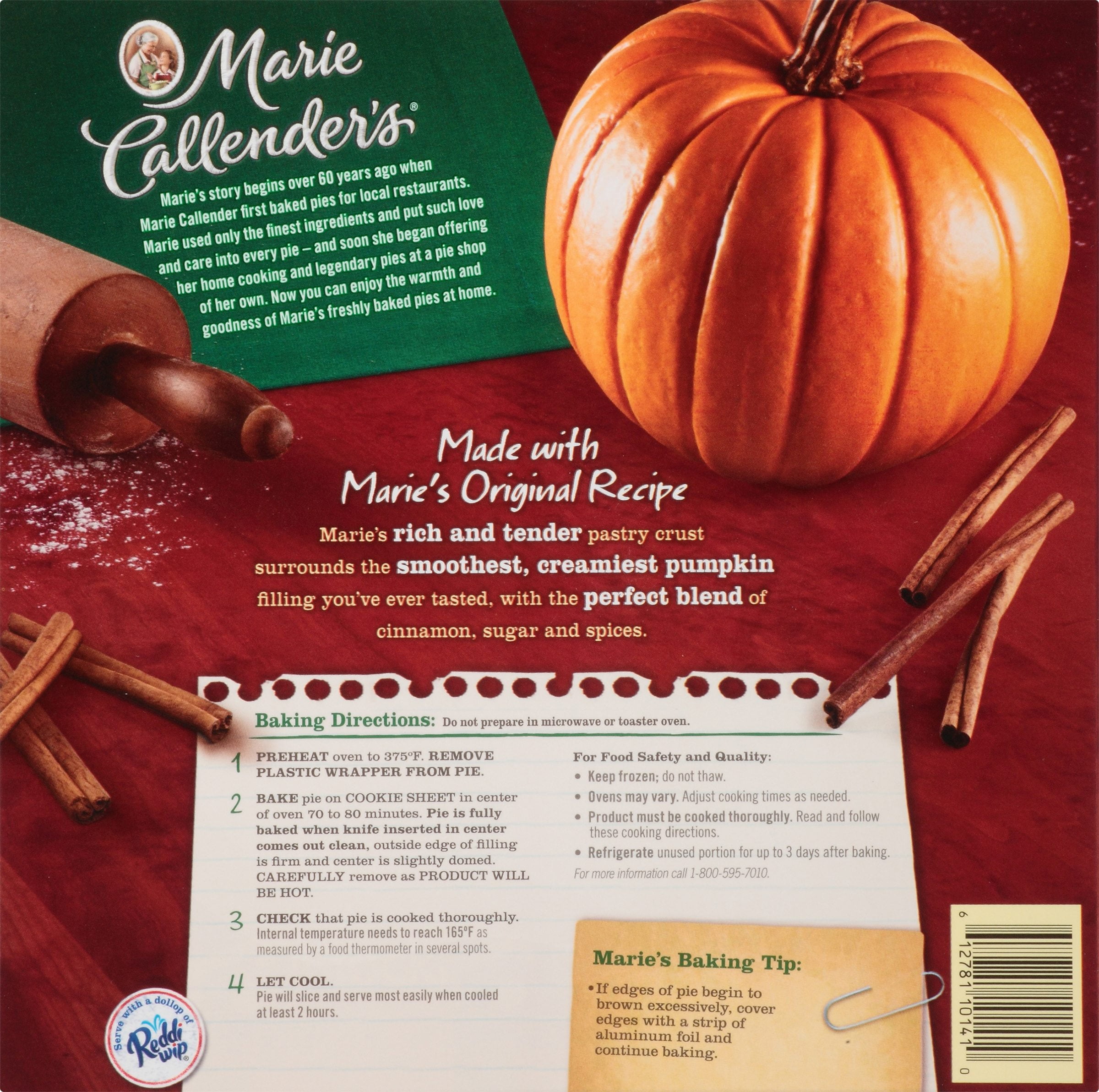 Marie Callender s Frozen Pumpkin Pie Cooking Instructions Marie Callender s Frozen Pumpkin Pie Cooking Instructions