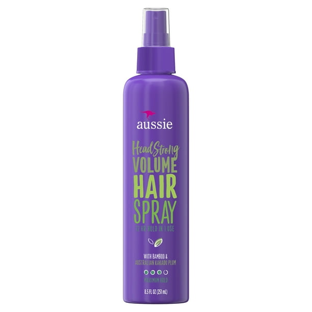 Aussie Headstrong Volume Hairspray, NonAerosol, Maximum Hold, 8.5 oz