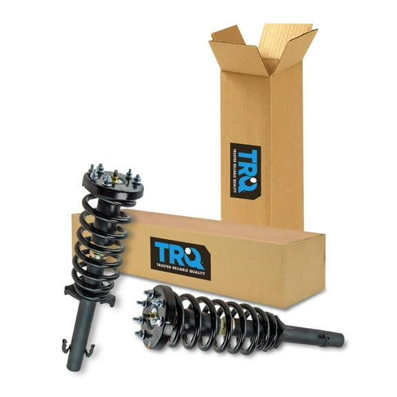 TRQ Complete Front Strut Spring Assembly Pair Set of 2 for 08-12 Honda Accord SCA57245