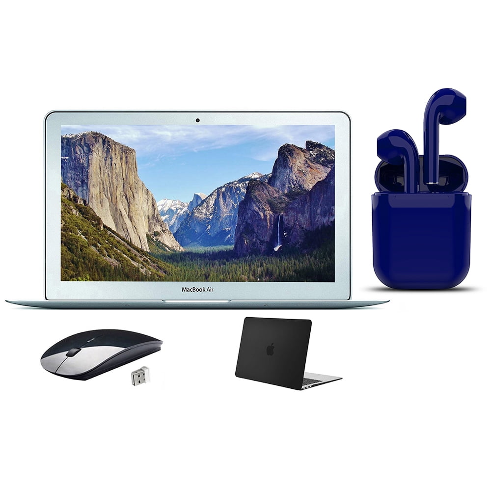 Restored Apple MacBook Air 13.3-inch Intel Core i5 4GB RAM Mac OS 128GB SSD Bundle: Black Case, Wireless Mouse, Bluetooth Headset (Refurbished) - Walmart.com Restored Apple MacBook Air 13.3-inch Intel Core i5 4GB RAM Mac OS 128GB SSD Bundle: Black Case, Wireless Mouse, Bluetooth Headset (Refurbished) - Walmart.com