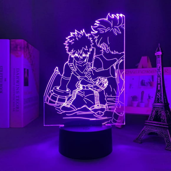My Hero Academia Lamp, My Hero Academia Birthday Decorations, Anime Gift Himiko Toga Ochako Uraraka Shoto Todoroki Izuku Midoriya