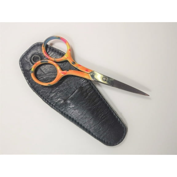 Needlepoint Scissors 4" Fall themed (from USA)