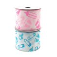thumbnail image 2 of Baby Shower Items Polyester Wired Ribbon, 2-1/2-inch, 10-yard, 2 of 2
