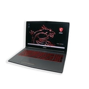 Pre-Owned MSI GV62 15.6" FHD Gaming Laptop, Intel Core i7-8750H, 16GB RAM, 1TB HD, 256GB SSD, NVIDIA GeForce GTX 1050 Ti