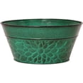 thumbnail image 2 of Robert Allen MPT02007 Laurel Series Metal Planters, 8", Aqua, 2 of 3