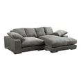 thumbnail image 2 of Moe's Home Collection Plunge Sectional Fabric Gray, 2 of 10