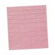 thumbnail image 2 of Paneles de pared con efecto 3D, adhesivos de pared de ladrillo, autoadhesivos, modernos, de espuma XPE, despegables. rosa, 2 of 9