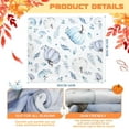 thumbnail image 2 of Thanksgiving Pumpkin Warm Fall Throw Blanket Soft Cozy Decoration Blanket Fuzzy Flannel Luxury Aesthetic Fall Decorations for Home Sofa Couch Bed Throws for Boys Girls Funny Gift, 60 x 50 Inch, 2 of 6