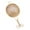 C, variant on Esquirla Brass Tea Strainer Handcrafted Tea Infuser Sturdy Portable Easy to Tea Double-layer Tea Drain for Home Puer C