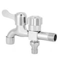 thumbnail image 1 of Water Tap Double Head Multi-Layer Electroplated Wear  Water Faucet For Laundry Kitchen, 1 of 8