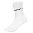 thumbnail image 2 of HUDDLE Calcetines Unisex, pack de 6 – Basic, logo, crew, calcetines deportivos, color liso Blanco 35-38, 2 of 3