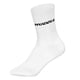 thumbnail image 2 of HUDDLE Calcetines Unisex, pack de 6 – Basic, logo, crew, calcetines deportivos, color liso Blanco 39-42, 2 of 3