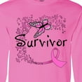 thumbnail image 4 of Inktastic Breast Cancer Survivor-butterfly Ribbon Long Sleeve T-Shirt, 4 of 5