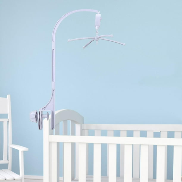 Brazo móvil para cama de bebé, soporte para cama para niños pequeños, soporte para brazo móvil para cuna de juguete decorativo de 26, soporte móvil p con cruz