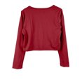 thumbnail image 2 of Bellella Cardigan pour Femmes, Chandail, Veste à Manches Longues, Haut Léger, Cardigan Ample à devant Ouvert, Chemisier pour Femmes, Rouge, M, 2 of 4