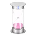 thumbnail image 1 of Unique Bargains Minuterie de Sable 30 Minutes, Horloge Sable, Compte à Rebours Verre de Sable, Sables Roses, 1 of 5