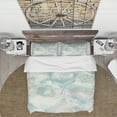 thumbnail image 3 of Designart 'Pale Blue Shade III' Farmhouse Duvet Cover Set, 3 of 4