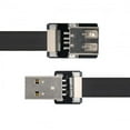 thumbnail image 7 of Chenyang CY USB 2.0 Type-A Male to Female Extension Data Flat Slim FPC Cable for FPV and Disk and Scanner and Printer, 7 of 7
