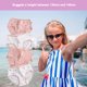 thumbnail image 2 of 4uds Pantalones cortos de encaje Calzoncillos de verano para niños Niña grande Pantalones cortos de encaje Elástico de encaje - Altura recomendada 130-140cm, 2 of 5