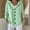 Green, variant on Beige Women's Sweatshirt for Women Button Knitted Hooded Sweater V Neck Buttery Soft Lightweight Fall Coat 3XL