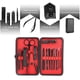 thumbnail image 3 of 15pcs Stainless Steel Nail Clippers Manicure Tool Nail Clipper Trimmer Set With Case Red, 3 of 4