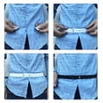 thumbnail image 4 of Shirt Stay Keep Shirts Tucked in Shirts Stay Elastic Gripping Belt, 4 of 20