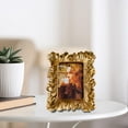 thumbnail image 3 of Wweixi Cadre Photo Rétro Support Photo Fleur d'Iris Vintage Cadres Rectangulaires Déco 7 Po 5 Po, 3 of 3