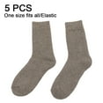thumbnail image 2 of Thermal Socks For Men and Women Thick Heated Winter Boot Socks - Insulated for Extreme Cold Weathers,Khaki，G45972, 2 of 5