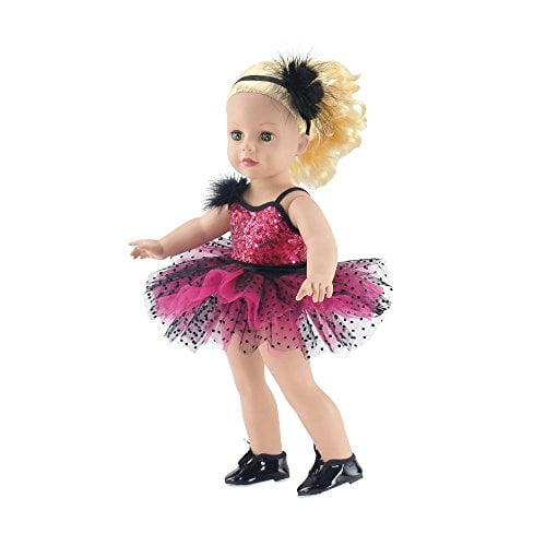 18 inch doll ballet outfit