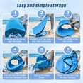 thumbnail image 3 of RELOIVE Pop Up Beach Tent 3-5 Person, UPF 50+ UV Sun Shelter with Zippered Privacy Door, Instant Portable Shade Tent for Camping, 3 of 8