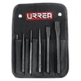 thumbnail image 3 of Juego De Cinceles Urrea 5 Piezas Estuche Vinil Acero Microaleado, 3 of 4