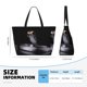 thumbnail image 4 of Disketp Black Cobra Snake Bolsa de Playa de Gran Capacidad, Bolso Impermeable y a Prueba de Arena para Mujer, Ideal para Playa, Piscina y Natación, 4 of 7