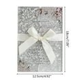 thumbnail image 5 of ZPAQI 20pcs Glitter Hollow Invitations Cards with Envelopes Ribbon for Wedding Invite, 5 of 20