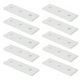 thumbnail image 1 of Aluminum Flat Connecting Joining Plate, 10pcs Professional Quick Repair with Quality for Straight Lengthening Connection, Overlapping Connection, 1 of 7
