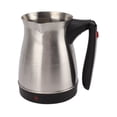 thumbnail image 2 of Cafetera turca de 500ml y 600W con mango plegable antiescaldaduras, enchufe europeo de 220V, cafetera turca eléctrica para hacer café, 2 of 10