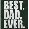 thumbnail image 2 of Cool Father's Day Best Dad Ever Men's Graphic T Shirt Tees Brisco Brands 2X, 2 of 6
