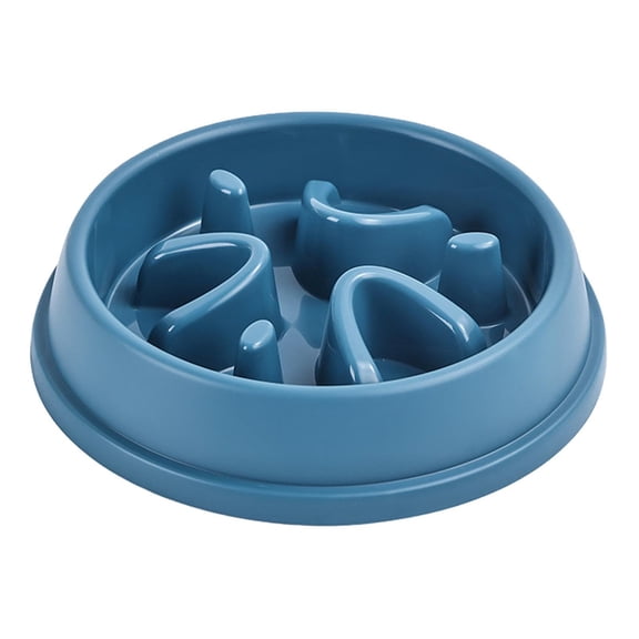 Slow Feeder Dog Bowls Large Breed Non-Slip Dog Slow Feeder Food Bowls | Anti Gulping Cat Slow Feeder Bowl, Dog Puzzle Feeder For Small Medium Size Dogs & Cats