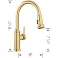 thumbnail image 3 of Blanco 442501 Empressa 1.5 GPM Single Hole Kitchen Faucet - Bronze, 3 of 7