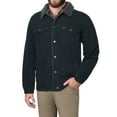 thumbnail image 4 of The American Outdoorsman Sherpa Lined Canvas Trucker Jacket (Phantom, XL), 4 of 5