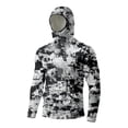 thumbnail image 4 of BRGZLK Men Sun Jacket Summer Fashion Print Long Sleeve Lightweight Breathable Sun Protection Hooded Top with Face Cover E L, 4 of 6