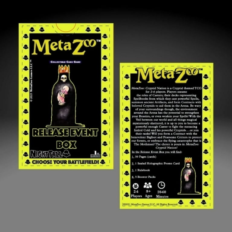 metazoo nightfall rare cards Dragon Ball Super Card Game