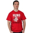 thumbnail image 5 of Xmas Hung By The Chimney Santa Claus Men's Graphic T Shirt Tees Brisco Brands S, 5 of 5