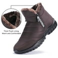 thumbnail image 4 of GENILU Men's Winter Waterproof Snow Boots Non-Slip Walking Outdoor Boots, 4 of 9